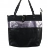 Sac à Main Vintage Français En Simili Cuir Noir – Fermeture Originale – Taille Moyenne